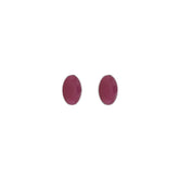 ruby earrings